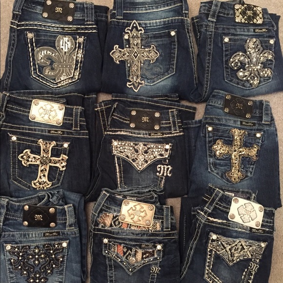 11 pair miss me jeans